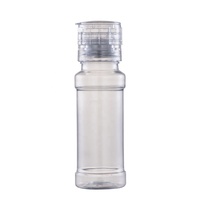 Premium 200ml Mühle kommerziellen Gewürz Salz Pfeffer Verpackung Flasche Salero Pimenter mit Gewürzmühle Deckel