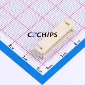 HDGC2001WR-S-10P Wire-to-Board Pin Header SMD,P=2mm,Horizontal Mount Connector 1x10P 2mm Horizontal Mount PH - Product Image 1
