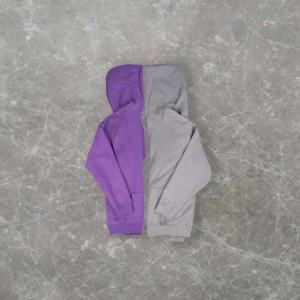 Vente en gros de sweats à capuche pour hommes en molleton lourd de 450 g/m², surdimensionnés, personnalisés, 100 % coton, motif lettres - Product Image 3