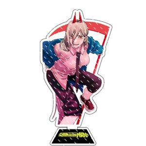 Figura de Anime <span class=keywords><strong>Manga</strong></span> de 15 cm, Soporte Transparente de Acrílico, <span class=keywords><strong>Denji</strong></span> Power Hayakawa Aki, Soporte de Acrílico Transparente - Product Image 3