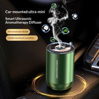 Diffuseur de parfum automatique intelligent nano portable miniature en gros, logo personnalisé, diffuseur d'air suspendu pour voiture