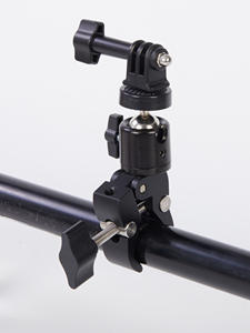 Soporte de abrazadera para cámara Atv Compatible con cámaras de acción Insta360, GoPro, <span class=keywords><strong>AKASO</strong></span>, DJI Osmo, se adapta al soporte de manillar para motocicleta ATV - Product Image 4