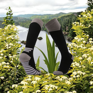 Chaussettes de course 100% coton personnalisées avec logo pour hommes et chaussettes de sport de football à séchage rapide avec logo personnalisé - Product Image 3