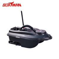 Boatman Actor Pro 16 Waypoint GPS Fish Finder Bait Boat avec sonar, livraison automatique d'appâts et télécommande (plastique)