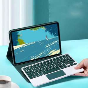 2024 Wiederauf ladbare BT Wireless Keyboard Ledertasche Kompatibel OPPO OnePlus Pad Pro/OnePlus Pad 2 12,1-Zoll-Tablet-Hüllen - Product Image 1