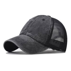 Nouvelle casquette de baseball en coton délavé et usé, respirante, pour hommes et femmes, idéale pour les activités de plein air et le sport - Product Image 5