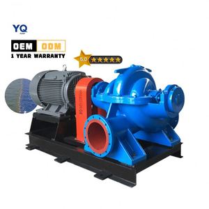 High Power Drainage <b>Pump</b> Large Double <b>Suction</b> Split Case <b>Pump</b> Water <b>Pump</b> for High Mountain Water Supply - Product Image 1