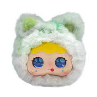 Jopark-Jouet en peluche à face caoutchouc ODM violet citron Dodo AI AI, cadeau de vacances pour les amis, breloque de sac