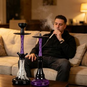 Shesha, Sheesha, Chicha, Hukka, Shisha, Hookah, Portátil, Personalizada, Venta al por Mayor en China, Juego de Hookahs de Aluminio - Product Image 5