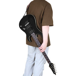 IRIN nuevo estilo venta al por mayor profesional 39 ''6 cuerdas patrón de ondulación de agua 24 trastes guitarra eléctrica de lujo - Product Image 4