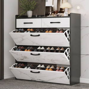 Scarpiera in Acciaio con Apertura a Ribalta, Design Ultra-Sottile di Lusso <span class=keywords><strong>per</strong></span> <span class=keywords><strong>Ingresso</strong></span>, Grande Capacità, Vendita Calda 2025 - Product Image 1