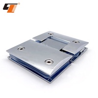 Usine directe réglable pliant Arc bord laiton douche porte en verre charnière intérieur verre boîtier pour salle de bain
