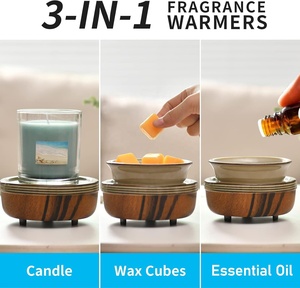 Electric Candle <strong>Wax</strong> Fragrance Warmer Scented Candles <strong>Wax</strong> <strong>Melting</strong> Custom Design Ceramic <strong>Wax</strong> Warmer - Product Image 5