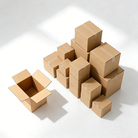 Boîte en carton ondulé rigide pliable, biodégradable, sur mesure, pour l'emballage des bougies, réutilisable, recyclable, express