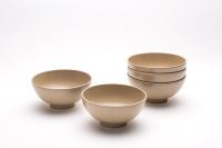 Bol en fibre de coque de riz biodégradable de haute qualité, sans BPA, écologique, incassable, compatible micro-ondes et lave-vaisselle, pour soupes et salades