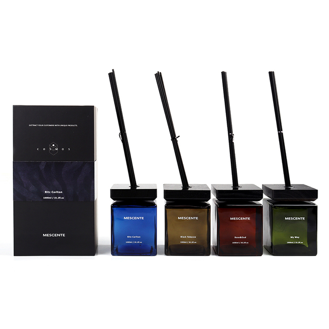 Mescente Oem Scent Aroma Fragrance Oil Diffuser Luxury Big Volume 500/1000Ml Reed Diffuser for Home Decor and Living Room