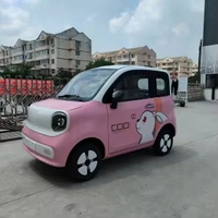 Coche Eléctrico Chino Barato de 4 Ruedas, 4 Plazas, Mini Coche Eléctrico Automático