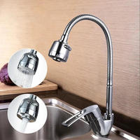 Robinet de cuisine moderne à 3 trous, à poignée unique, en laiton, robinet mélangeur classique avec noyau de valve en céramique