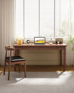 Artistico Premium legno massello scrivania <span class=keywords><strong>penisola</strong></span> durevole scrivania classico di lusso mobili da <span class=keywords><strong>tavolo</strong></span> - Product Image 2