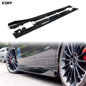 Extensions de pare-chocs en fibre de carbone véritable Style PK W117 pour Mercedes Benz Classe A W176 & <span class=keywords><strong>CLA</strong></span> Classe C117 <span class=keywords><strong>A250</strong></span> A45 CLA180 - Product Image 1