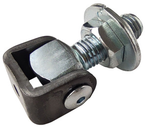 Zinc Plated Swing Gate Adjustable <strong>Hinge</strong> With U Bolt and <strong>Round</strong> Plate - Product Image 1