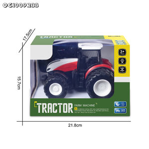 8 ruedas niños simulación granjero coche niños <span class=keywords><strong>Tractor</strong></span> conjunto juguetes control remoto camión modelo 1:24 escala para la venta - Product Image 5