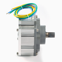 Moteur servo synchrone à aimant permanent à flux axial sans balais avec réducteur planétaire à montage sur bride, efficacité IE4, cadre 250 mm