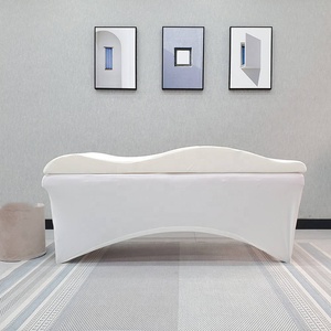 Fodera lavabile letto materasso Memory Foam curvo Topper materasso massaggio ciglia letto di bellezza Topper per ciglia materasso - Product Image 4