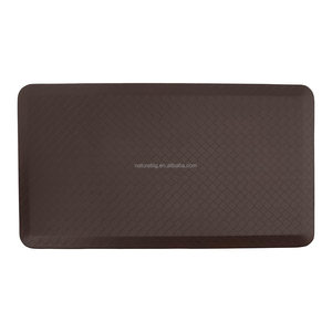 Alfombra Moderna Antifatiga para Escritorio, Diseño Floral, Lavable, Cómoda, para Oficina o Cocina, Material de PU Acolchado - Product Image 2