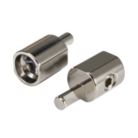Réducteur de fil audio et vidéo pour autoradio, terminal en aluminium personnalisable certifié CE, entrée 1/0 à 4GA