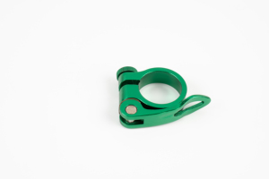 Morsetto per sellino bici H-01 in alluminio CNC con leva QR e colori anodizzati, con manopola di tensione preimpostata per 28.6/31.8/34.9mm - Product Image 3