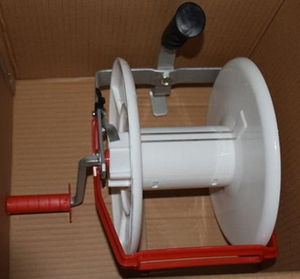 Robuste Elektrozaun wicklung, die Kunststoff-Zahnrad rolle für Klebeband drahtseil dreht - Product Image 4