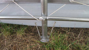 122009P W12'XL20'XH9' Đỉnh Mái Gấp Di Động Vận Chuyển Container Mùa Đông <span class=keywords><strong>Pop</strong></span> up Xe Nhà Để Xe Tán - Product Image 6