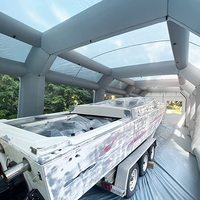 Cabine de peinture gonflable PVC/Oxford bon marché avec ventilateur pour voiture ou moto