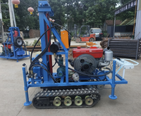 Foreuse sur chenilles 25 CV 100 m pour exploitation agricole / Foreuse de puits d'eau 28 CV 120 m