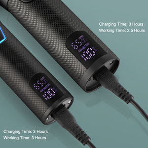 Tondeuse à Cheveux Professionnelle Sans Fil Rechargeable, Silencieuse, pour Salon de Coiffure et Barbier, Kit de 2 Pièces - Product Image 6