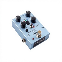 Pédale d'effets pour guitare électrique, pédale multifonctionnelle de réverbération, de chorus et de delay pour guitare électrique.