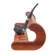 Support pour 8 pipes en bois de Sapele, vente en gros, 430*120*100mm |   Support à chicha en kit en gros |   Yunang Smoking OEM