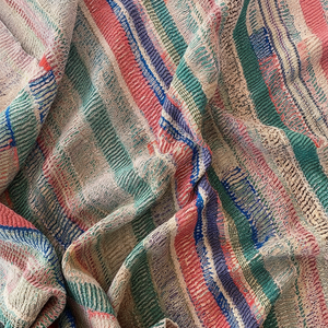 Couverture Kantha ethnique faite à la main, taille unique, vintage, ancienne couverture indienne pour hôtel ou usage domestique, couverture Kantha rustique et rugueuse - Product Image 1