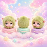 Peluche AI Kawaii Mignonne Compagnon Émotionnel Intelligent 4G ESIM Chat Vocal Animal en Peluche 12cm Unisexe Cadeau d'Anniversaire de Noël