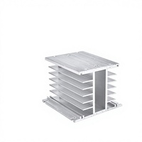 Universal Simple Single Three-phase Solid State Relay Thyristor Heat Sink Aluminium Alloy Aluminium Murni Tahan Lama Tahan Panas Kuat