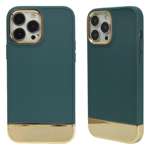 Funda protectora de teléfono móvil para hombre, <span class=keywords><strong>carcasa</strong></span> de Color contrastante con chapado de Color para <span class=keywords><strong>iPhone</strong></span> - Product Image 4