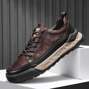 Nouvelles Chaussures de Ville pour Homme en Gros et sur Mesure, Mocassins Plats en Cuir PU, Design Italien de Luxe, Baskets Noires Décontractées Style <span class=keywords><strong>Bateau</strong></span> - Product Image 4