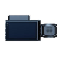 Caméra DVR de voiture, enregistreur de boîte noire, moniteur interne, gadget, 3 canaux, écran IPS 3,0 pouces, caméra embarquée de voiture, vision nocturne 1080P, enregistreur vidéo WiFi