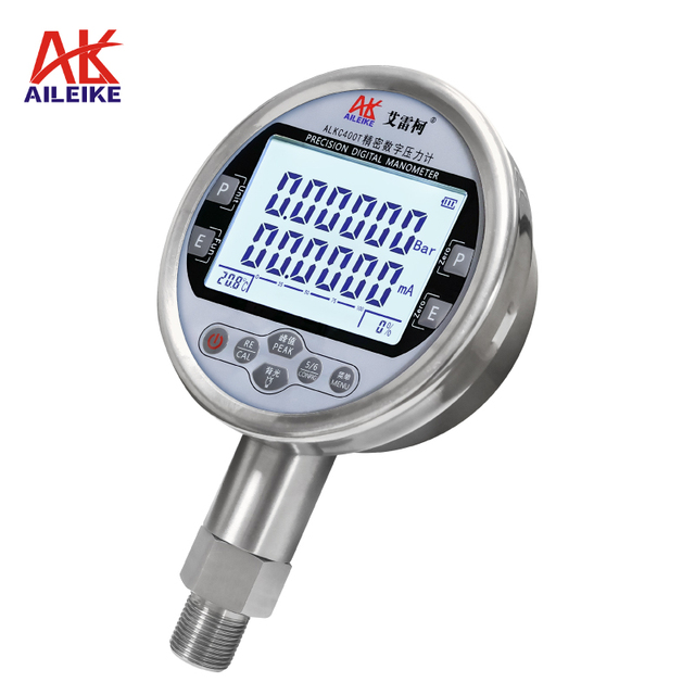 AILEIKE ALKC400T Precision Digital Micro Pressure Gauge 0.05%FS Vacuum Pressure Gauges Series Instrument Pressure Measurements