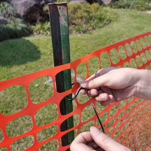 4ftx100ft nhựa cam người giám hộ hàng rào an toàn hàng rào lưới nhựa ngoài trời lưới sản phẩm - Product Image 4