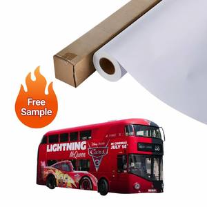 140 Gsm High Tack Quality Glossy Vinyl <b>Wrap</b> Car Sticker for Digital Printing Self Adhesive Vinyl - Product Image 2