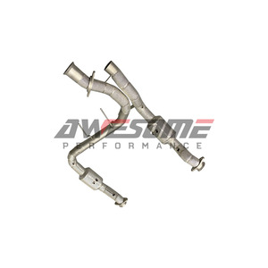 ท่อแคทตาไลติกดาวน์ไปป์สำหรับรถฟอร์ด F150 SVT RAPTOR <span class=keywords><strong>3</strong></span>.5TT ปี 2015-2019 เทอร์โบคู่ พร้อมแผ่นกันความร้อน สแตนเลส 304 หนา 1.5 มม. - Product Image 6