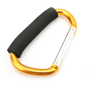 Offre d'usine : Accessoire de poussette grande taille, crochet de maman en aluminium avec porte-clés mousqueton pour le shopping, les chaussures de ski et les éponges - Product Image 6