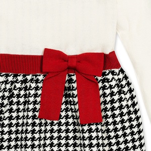 Ropa de punto de Boutique de <span class=keywords><strong>Navidad</strong></span> de alta calidad <span class=keywords><strong>para</strong></span> niñas, vestidos de fiesta de cumpleaños de manga larga <span class=keywords><strong>para</strong></span> <span class=keywords><strong>adolescentes</strong></span>, lazo ODM 12-16 - Product Image 3